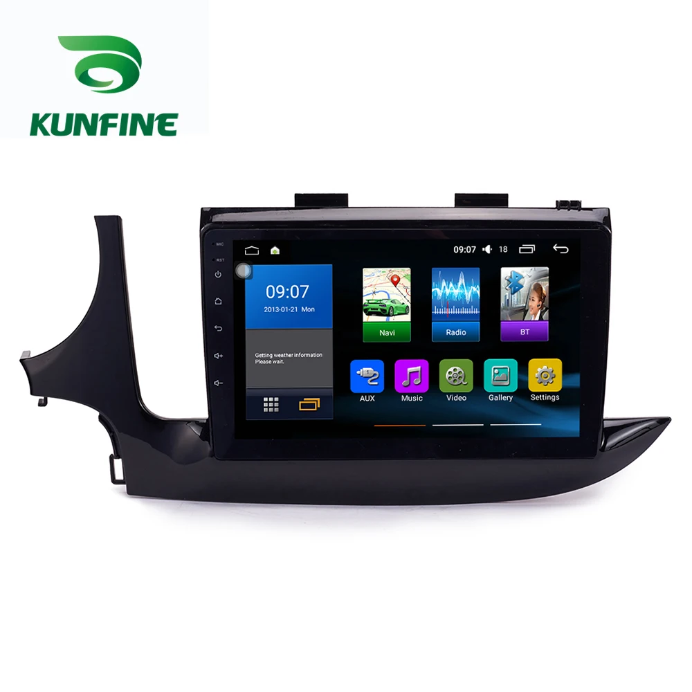 Восьмиядерный 1024*600 Android 8 1 автомобильный DVD GPS навигационный плеер Deckless стерео для