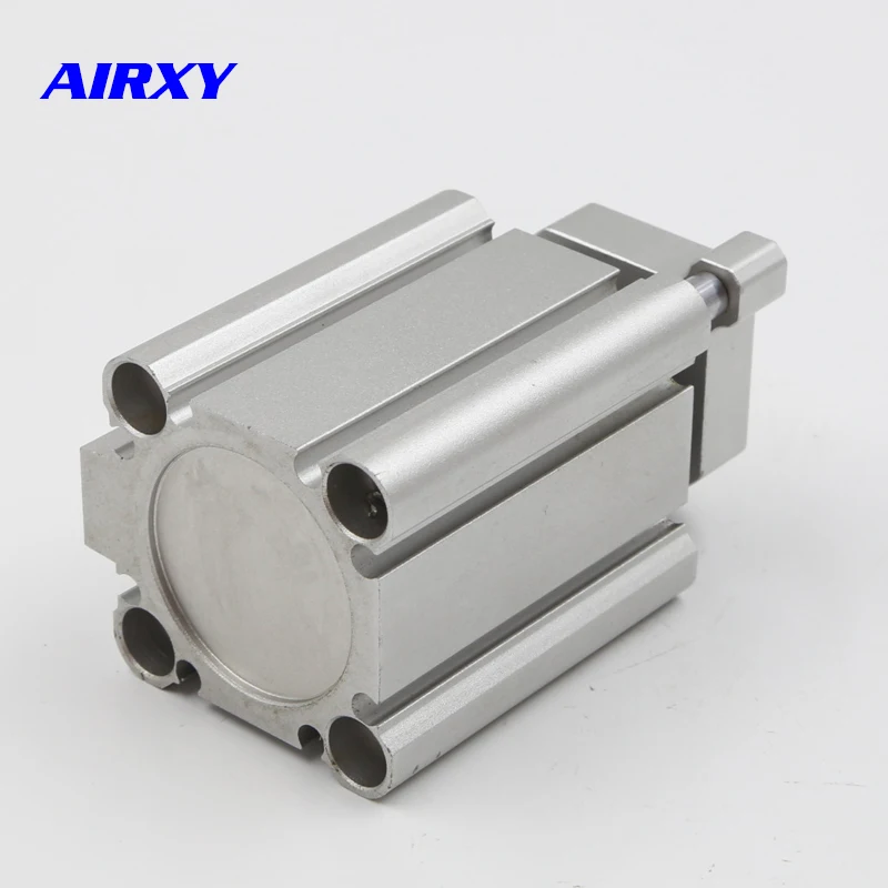 Free Shipping CQMB/CDQMB smc type bore 32/40mm stroke 5-100mm compact rod guide pneumatic cylinder control system CDQMB32-10 |