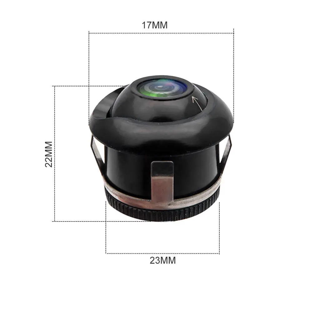 360 Водонепроницаемая Поворотная камера заднего вида CCD HD|Видеорегистраторы| |