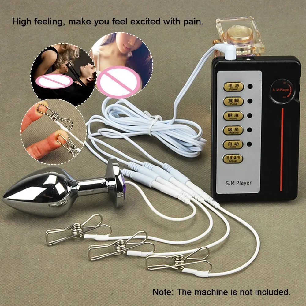 Зажимы для сосков и клитора из нержавеющей стали 4 шт.|Игры взрослых| |