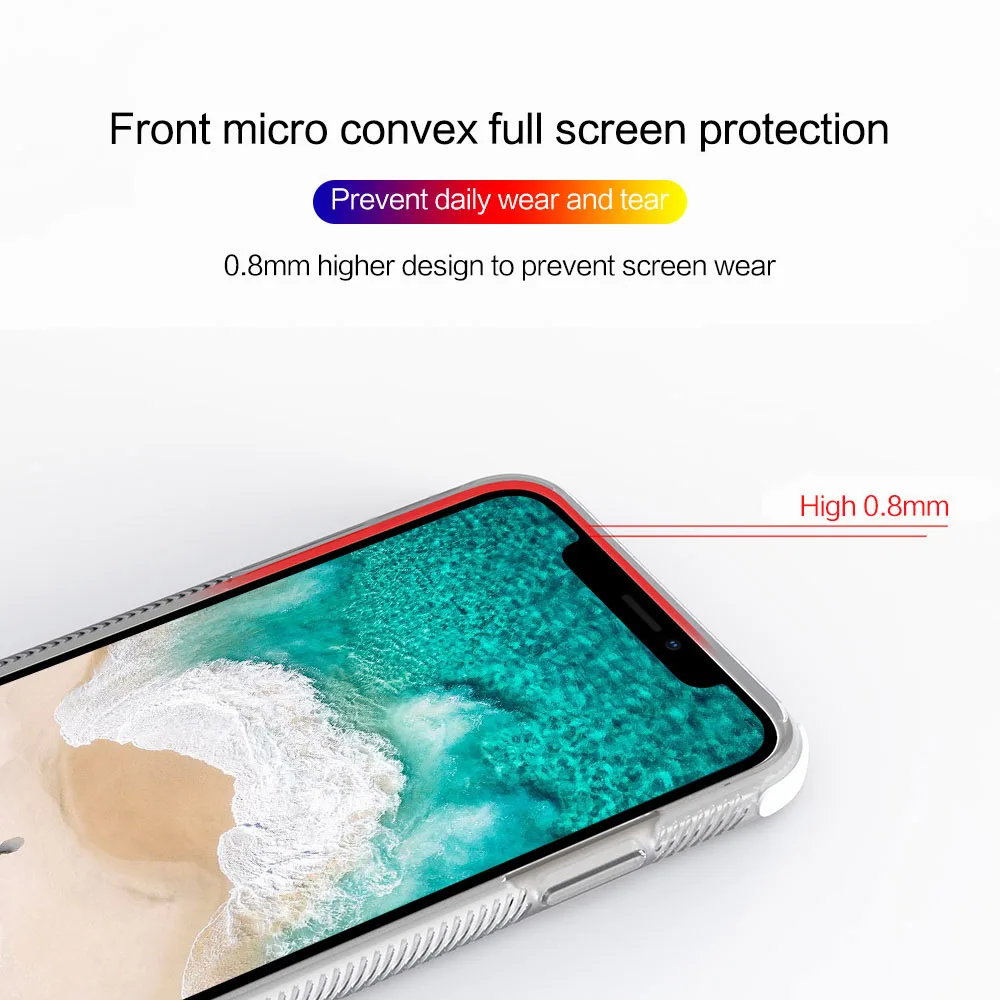 KISSCASE чехлы для телефонов iPhone X XS MAX XR 7 8 прозрачный мягкий ТПУ чехол 6 6S Plus 5 5S SE