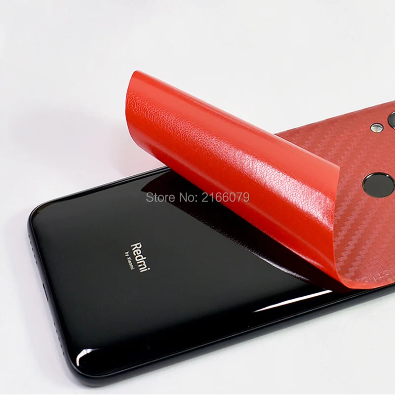 Новинка наклейка на заднюю крышку телефона из углеродного волокна для Xiaomi Redmi 7 /