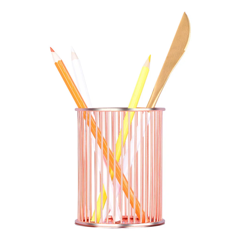 1 шт. металлический держатель для ручки из розового золота с отверстиями в