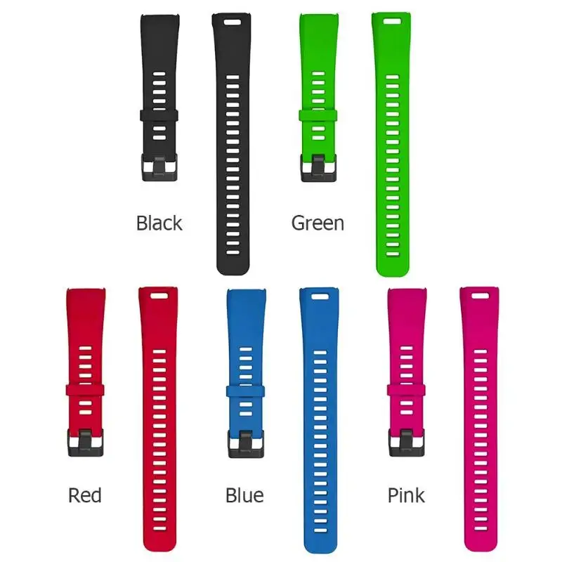 Ремешок из мягкого ТПЭ для смарт часов сменный Браслет Garmin Vivosmart HR 5