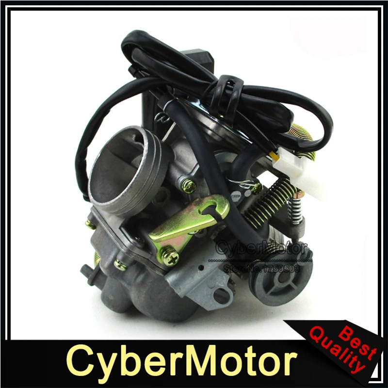 Карбюратор PD24 для скутера GY6 125cc 150cc ATV Go Kart Cart Багги Sunl Roketa Lance Coolster Taotao Vintage Baja SC150