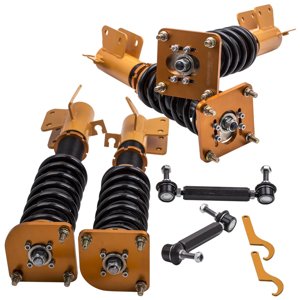 Полный Coilover стойка понижающий комплект для MAZDA 323 шасси BJ 99-03 регулируемая высота
