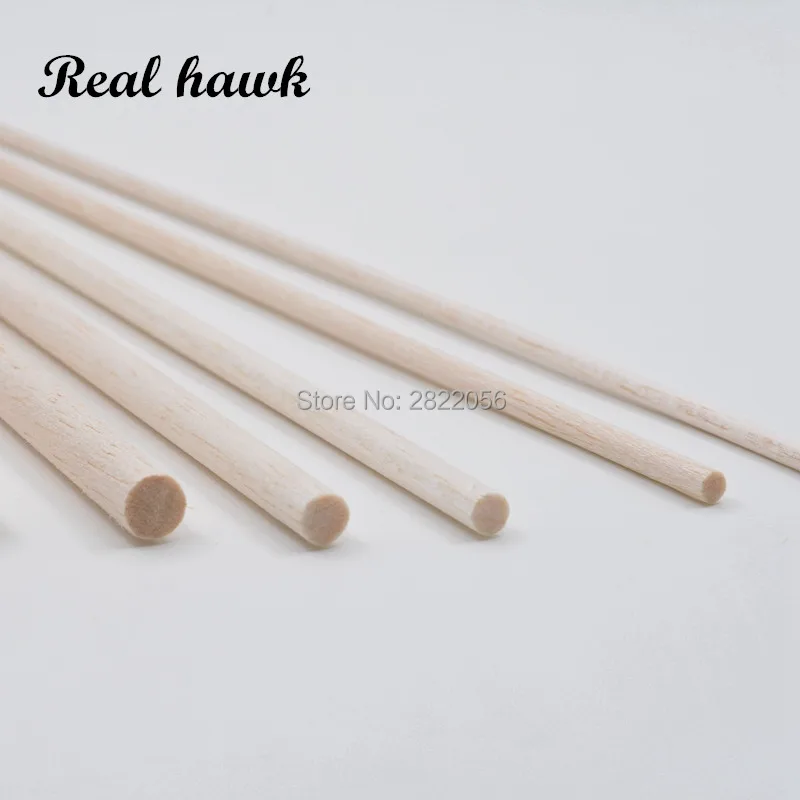 Длинные дюбели D4/D5/D6/D8/D10/D12mm AAA + Balsa для модели самолета/лодки сделай сам 330