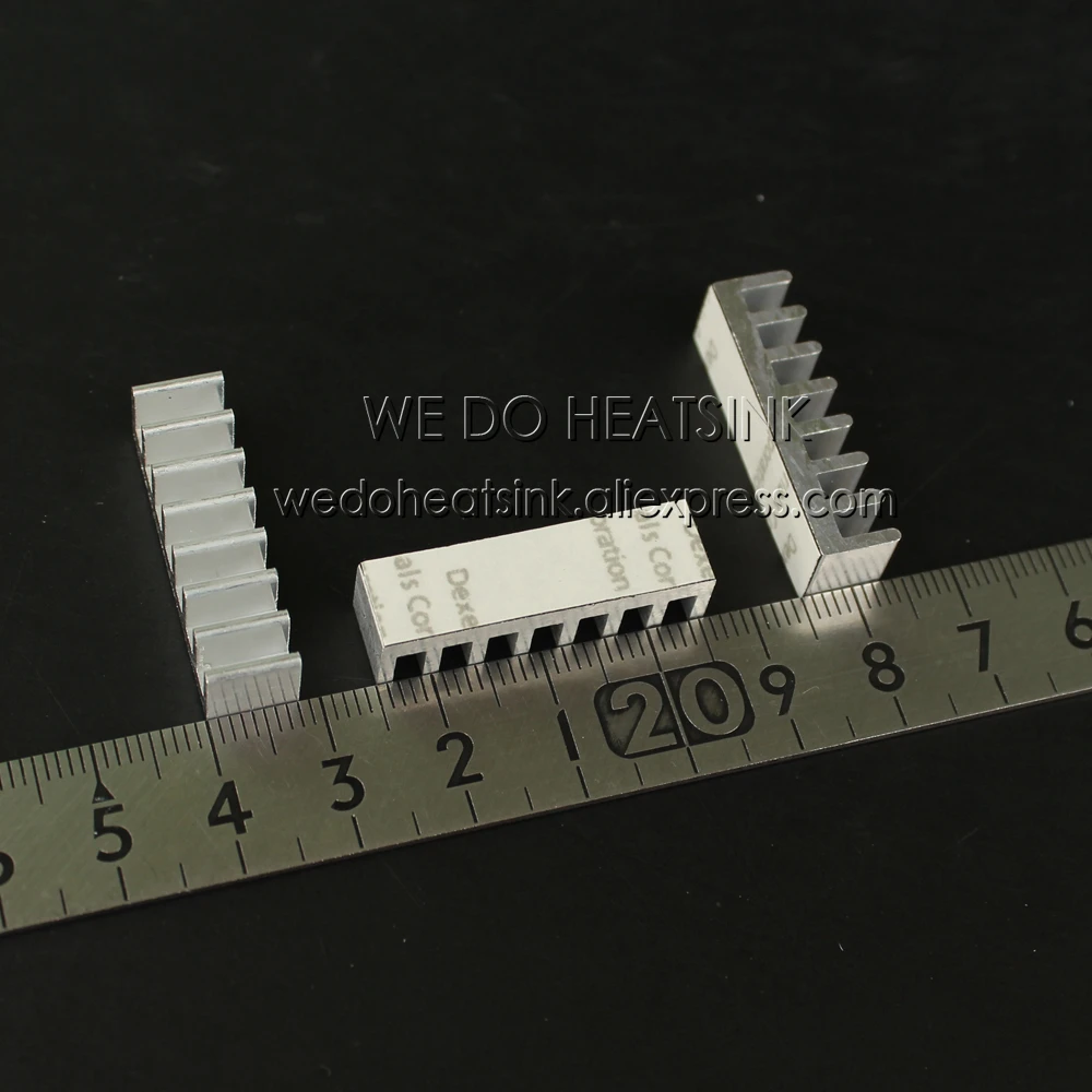 100 шт. 8x30x8 мм DIY экструдированная эпоксидная смола прикрепить на радиатор с