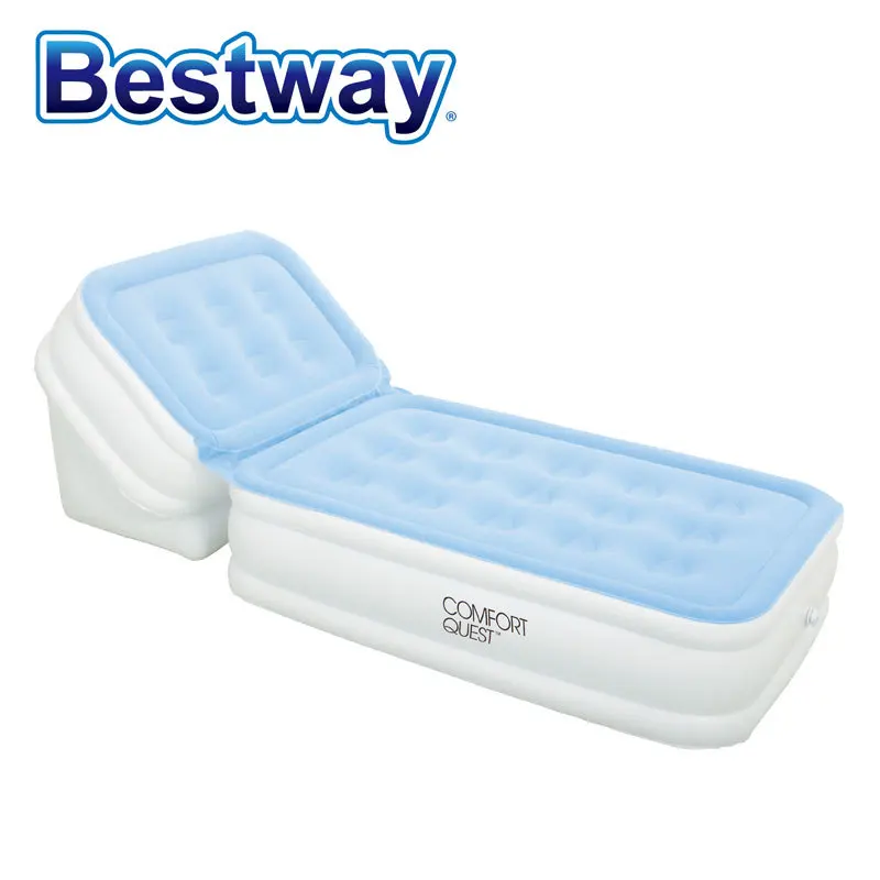67386 Bestway однослойный стекающийся матрас Открытый воздушный надувной надувная