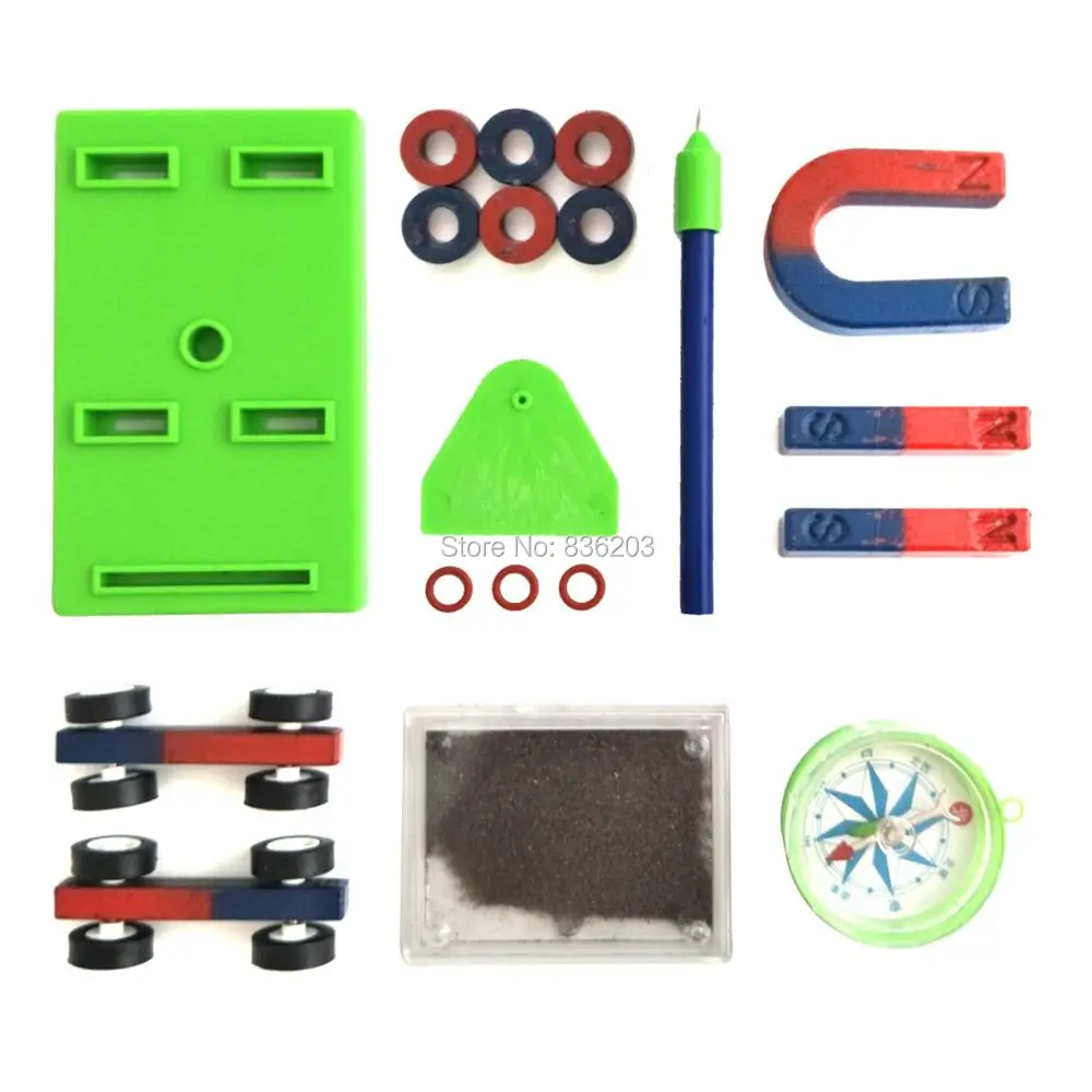 Лаборатория Junior Science Magnet Set оборудование для экспериментов физическая