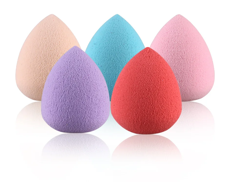 MAANGE 10Pc Soft Water Drop Shape Makeup Cosmetic Puff Foundation Sponge Powder Smooth Beauty Face Clean Tool Accessory |