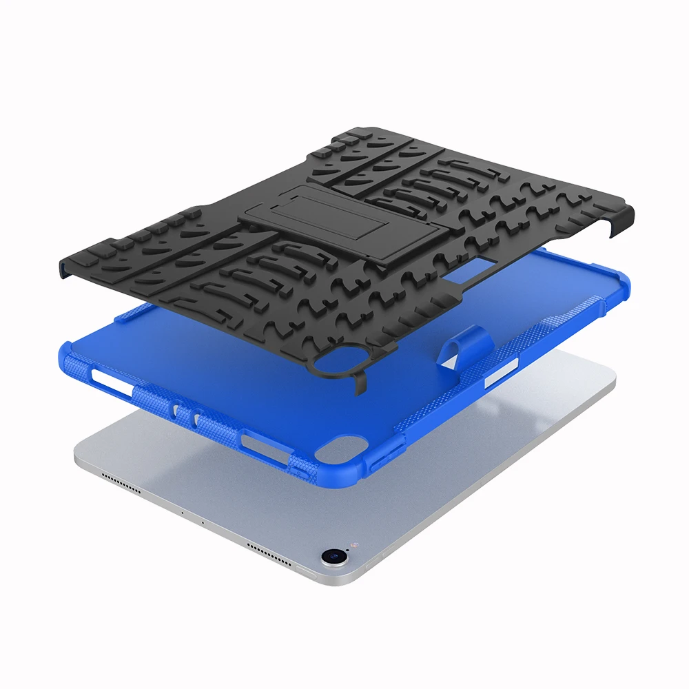 Ooosure Cover для iPad Pro 11 2018 Pro11 TPU + PC Силиконовые Kickstand Обложка стойка брони Таблица