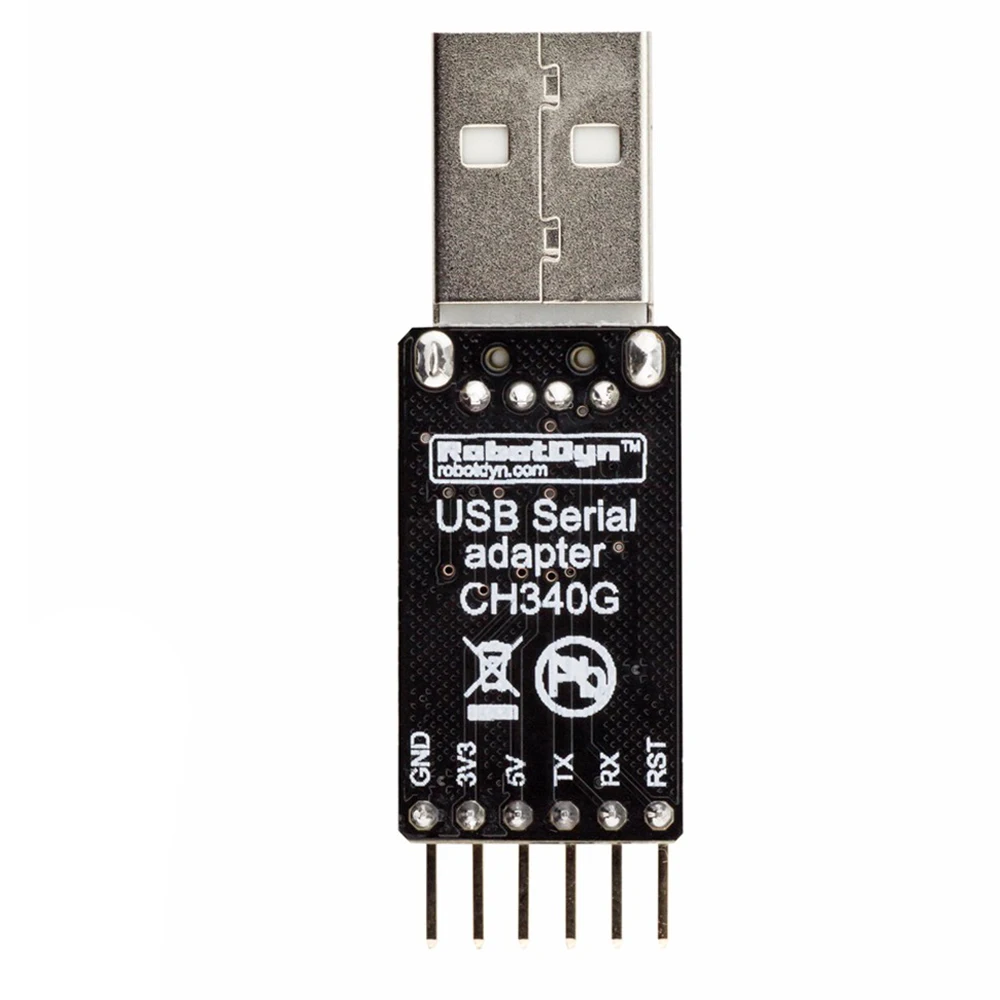 OPQ-RobotDyn Usb к TTL Uart CH340-последовательный преобразователь 5 В/3 3 В Универсальный не