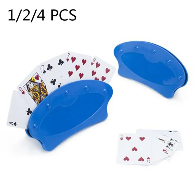 

Playing Card Holders Lazy Poker Base Game Organizes Hands For Easy Play Christmas Birthday Party Poker Seat Playing Card Stand