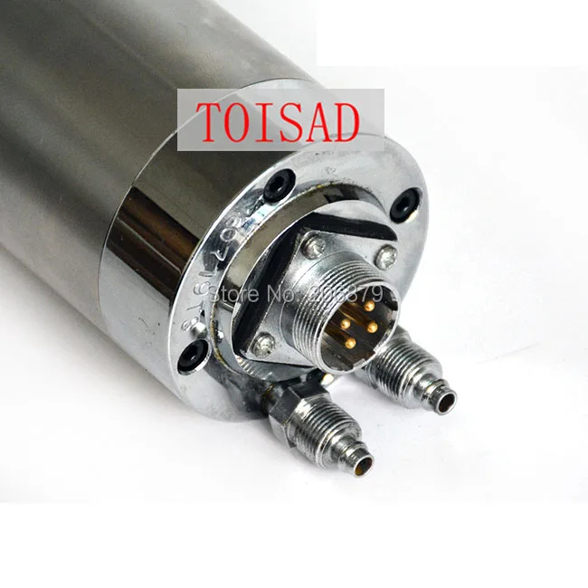 0.8KW Dia65mm ER11 AC220V охлаждающий шпиндель с водяным охлаждением комплект двигателя 800W