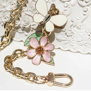 40 см-150 см, модные Сменные золотые металлические цепочки, Наплечные ремни для небольших сумок, сумок, 7 мм, ручки для сумок, ремни, аксессуары сделай сам