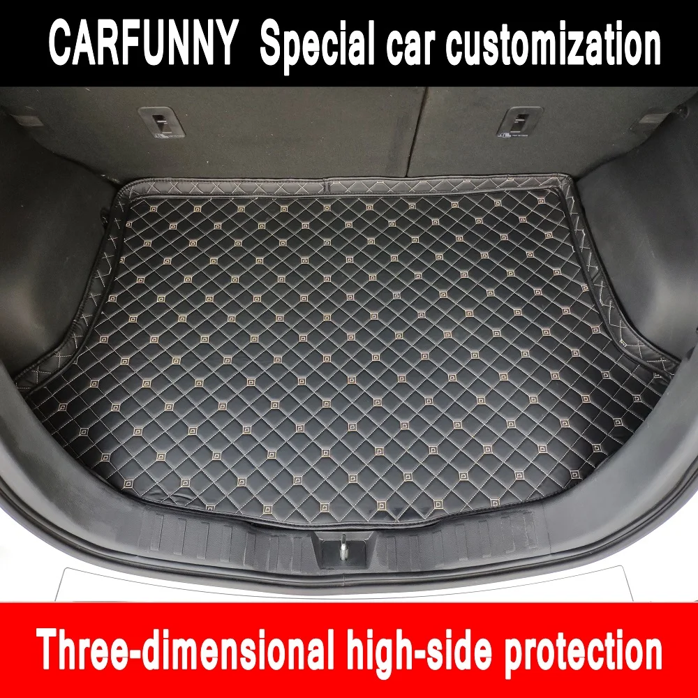 New high side Car Trunk Mats For Dodge RAM 1500 2500 3500 Avenger Caliber Journ Cargo Rear Boot Liner Mat Carpet |