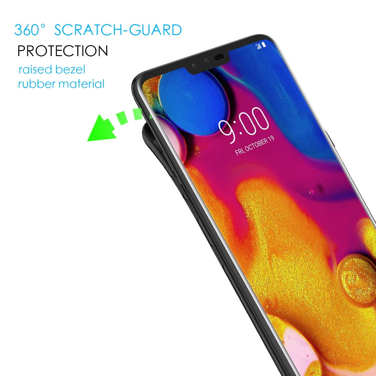 Для LG V40 ThinQ чехол для зарядного устройства 5200 мАч внешний резервный аккумулятор