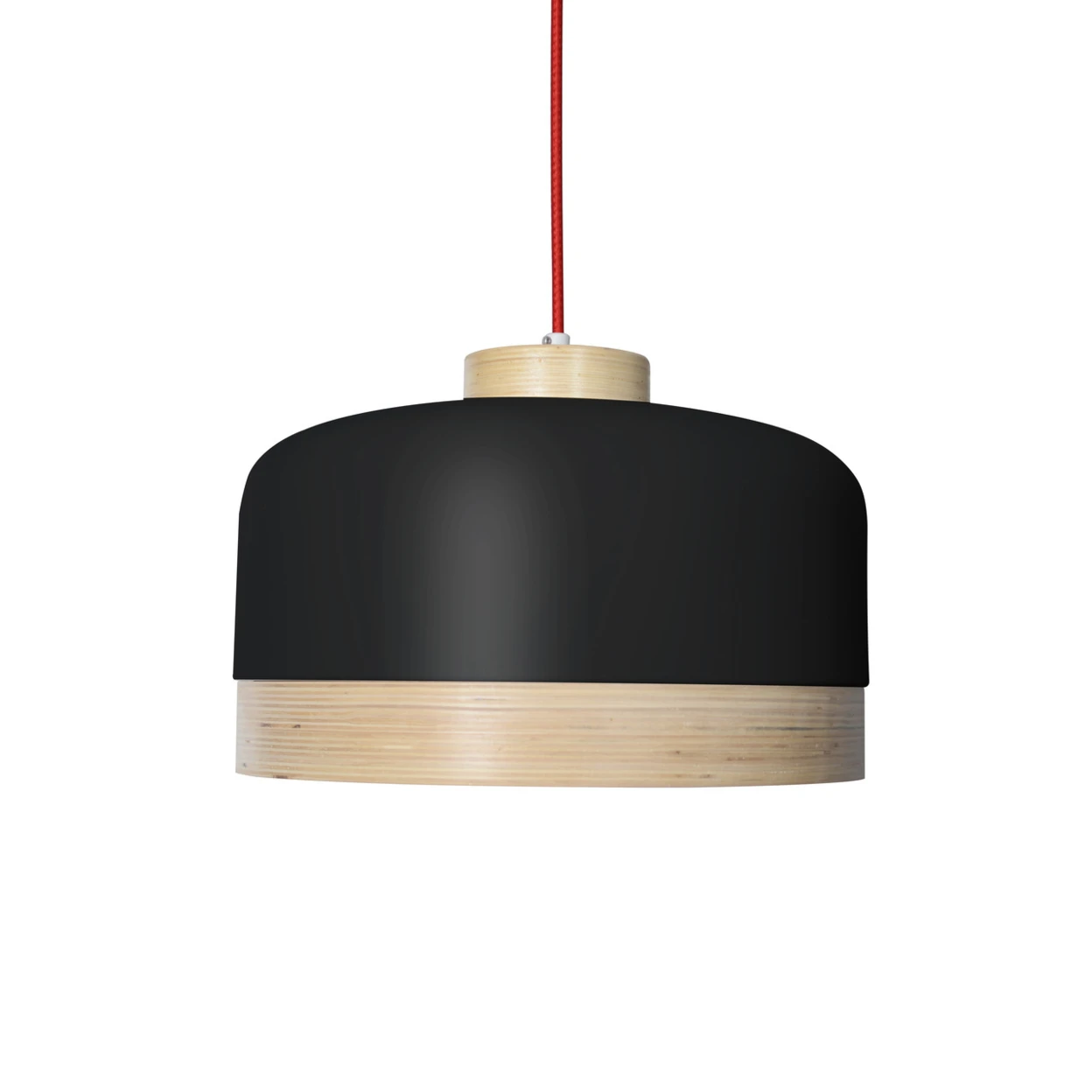 14" Vicenza LED Pendant Light in Black |