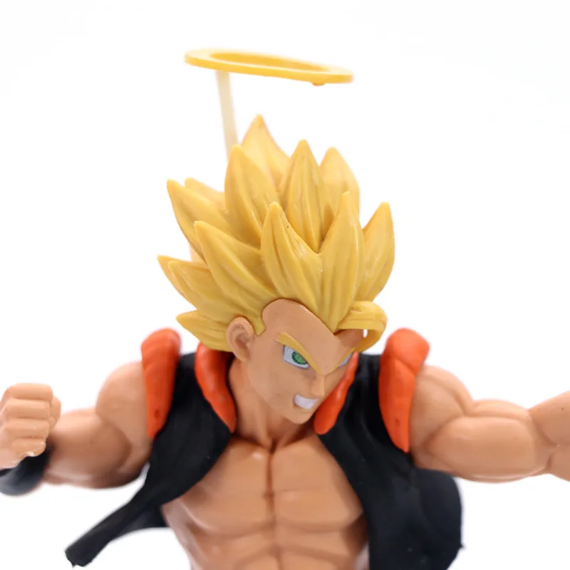 DIANXIA H18CM аниме Dragon Ball Z Супер сайян Вегета Сон Гоку партнер Ангел Aureole ПВХ фигурка