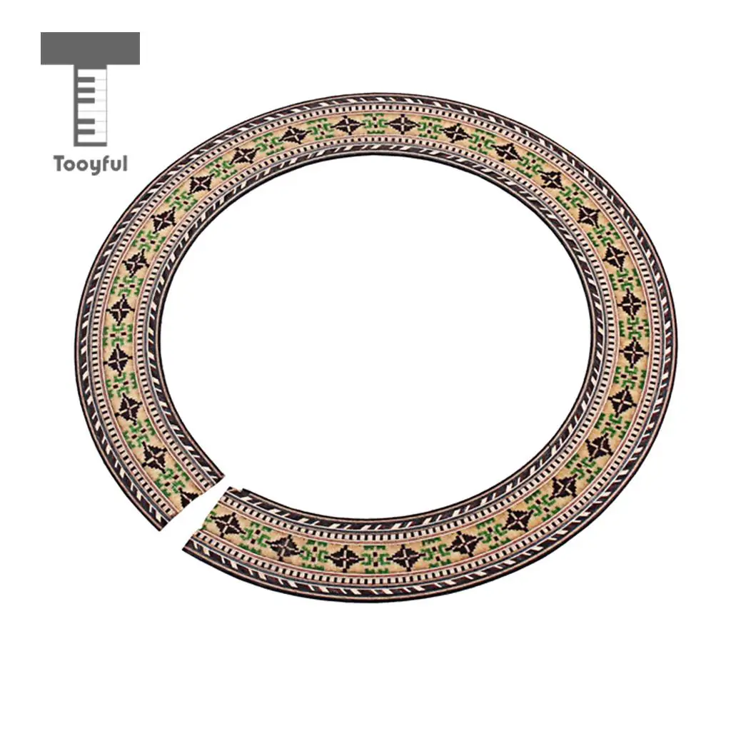 

Наклейки для гитары Rosette Soundhole, деревянные наклейки для акустической, фолк, Классические гитарные детали