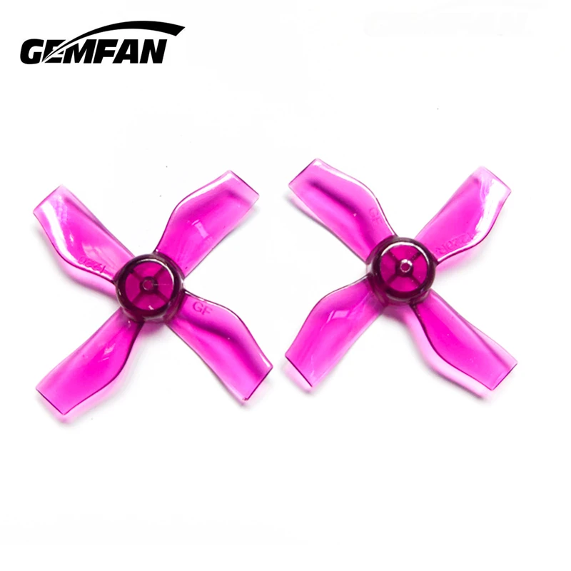 4 пары Gemfan 1220 1 2x2x4 31 мм отверстие лезвия Пропеллер для 0703 1103 RC Дрон FPV гоночный