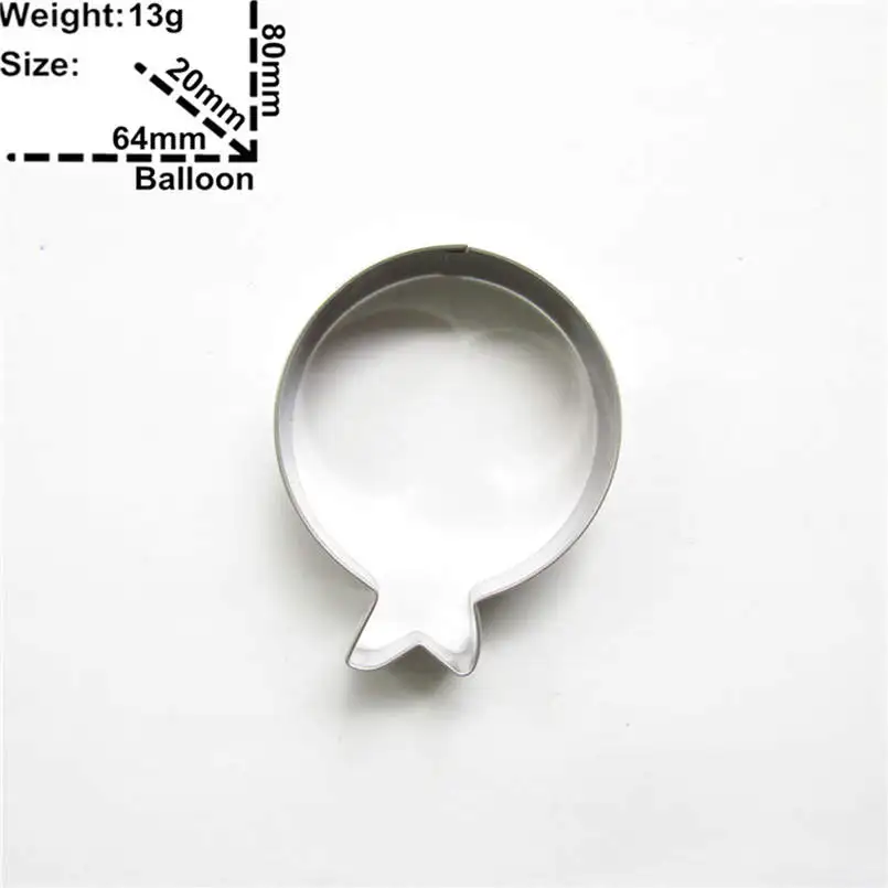 Форма воздушного шара 3 шт прессформы для резки печенья инструменты выпечки