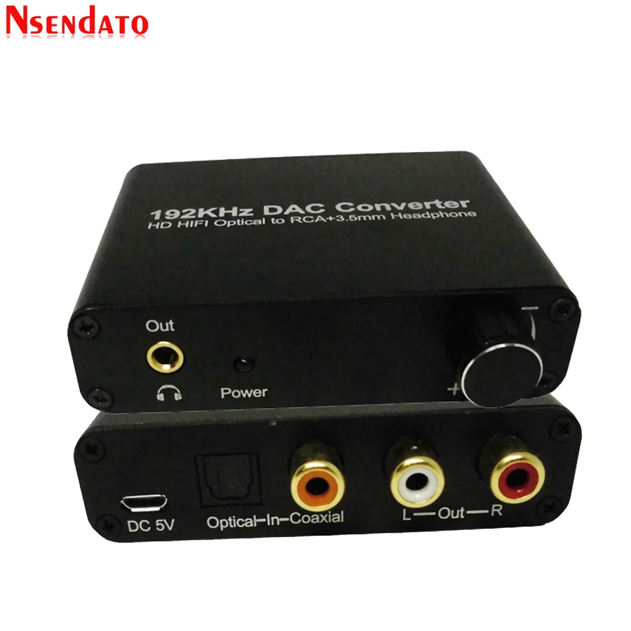 192 кГц DAC 5.1CH аудио декодер конвертер адаптер для Dolby DTS AC3 до 2.0CH оптический