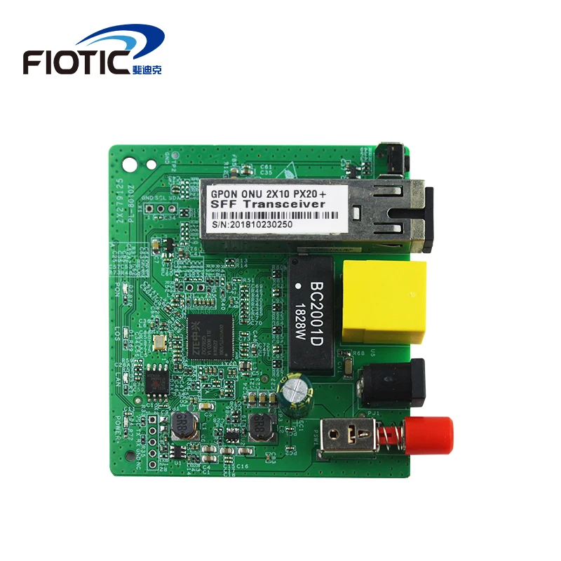 FTTH 1GE GEPON 1 порт ONU GPON PCBA OLT FTTO FTTB 2 5G ONT совместимый ZTE Fiberhome|Оптоволоконное
