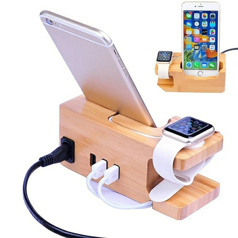 3 Порты и разъёмы Usb Зарядное устройство для наручных часов Apple Watch телефон