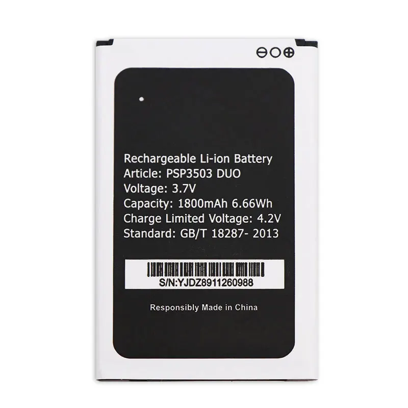 Замена аккумулятора Mcdark для Prestigio Wize C3 PSP3503 DUO PSP 3503 высокого качества 1800 мАч резервная батарея для смартфона.