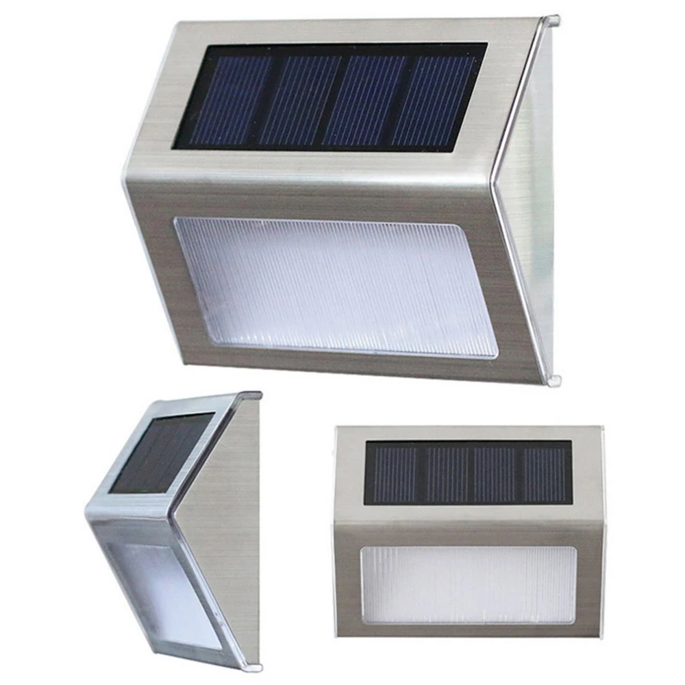 3 светодиода из нержавеющей стали водонепроницаемый уличный садовый светильник