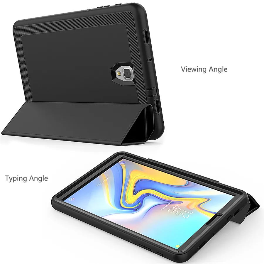 Чехол для Samsung Galaxy Tab A A2 2018 10 5 дюймов T590 T595 T597 умный чехол планшета жесткий с