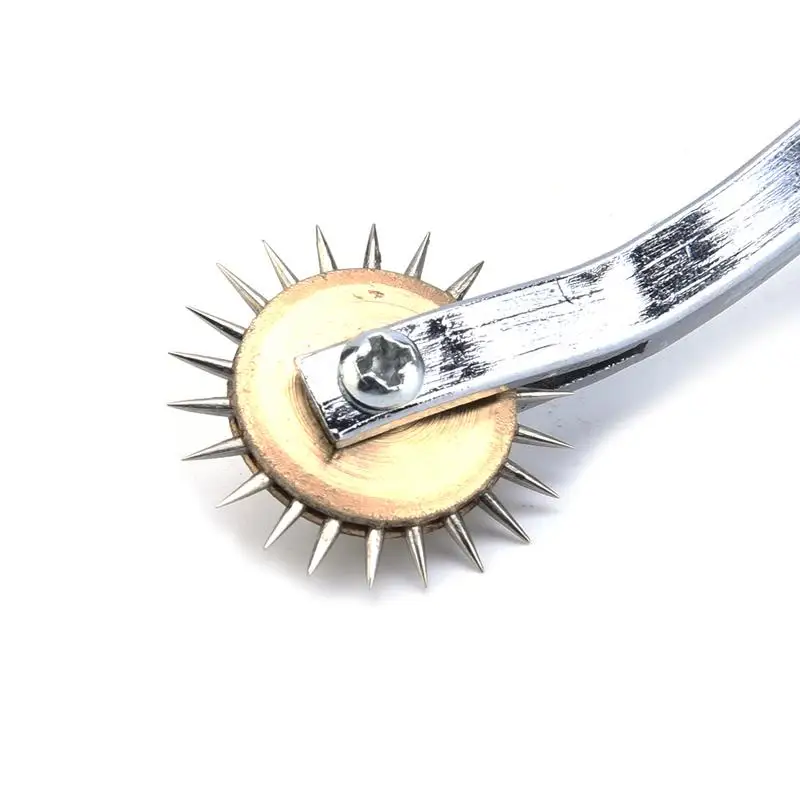 DIY Tool Crimping Scroll Wheel Scribe Sewing Accessories Cloth Paper Leather Line Marker Gear Disc Spacing | Дом и сад
