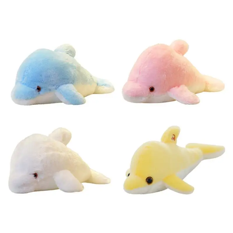 

Glowing Plush Stuffed Animal Dolls Music Dolphin Plush Toy Pillow