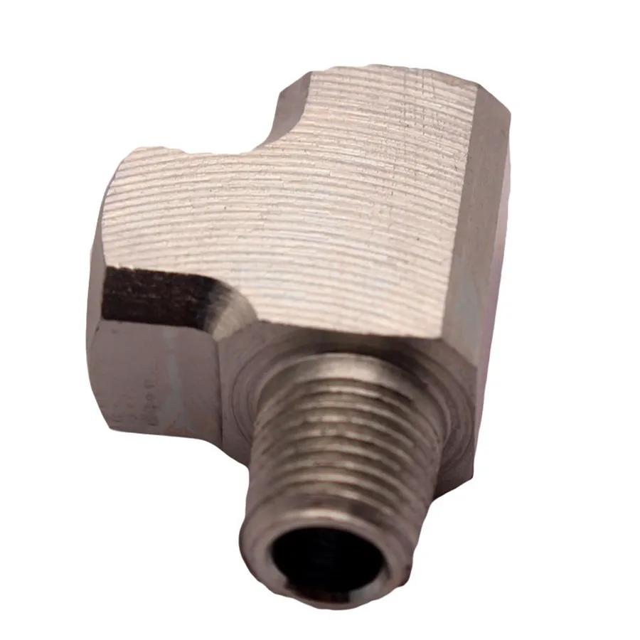Универсальный NPT 1/8 &quotT тройник фитинг мягкий адаптер для воздушного масла Датчик
