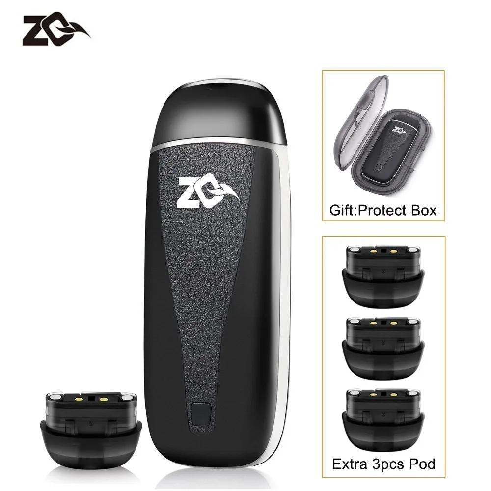 Электронная сигарета мини электронная Pod системы ZQ Vi Starter Kit сменный 2 мл картридж