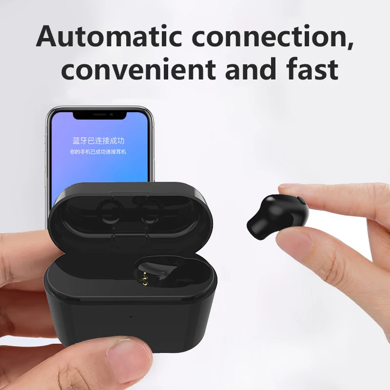 OKSJ X8 Bluetooth наушники в ухо настоящие беспроводные высокое качество звук