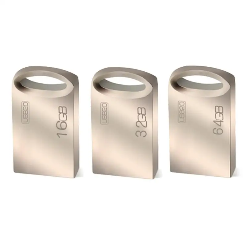 Портативный металлический U диск 32g мини флэш накопитель USB3.0 высокоскоростная