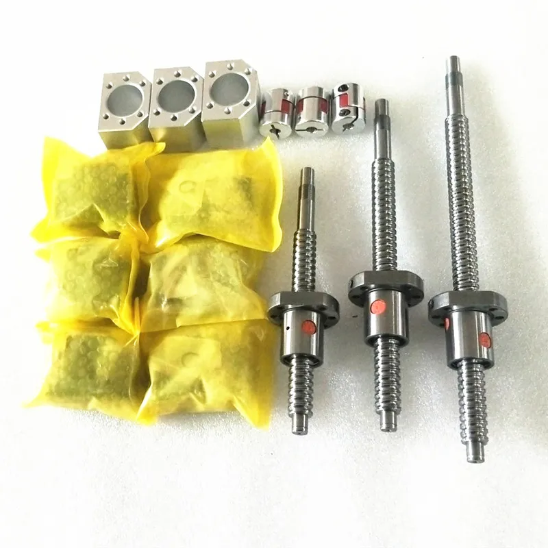 6 HGR15 HGH15CA квадратная линейная направляющая комплекты + 3 x SFU/RM1605 350/650/1050 мм