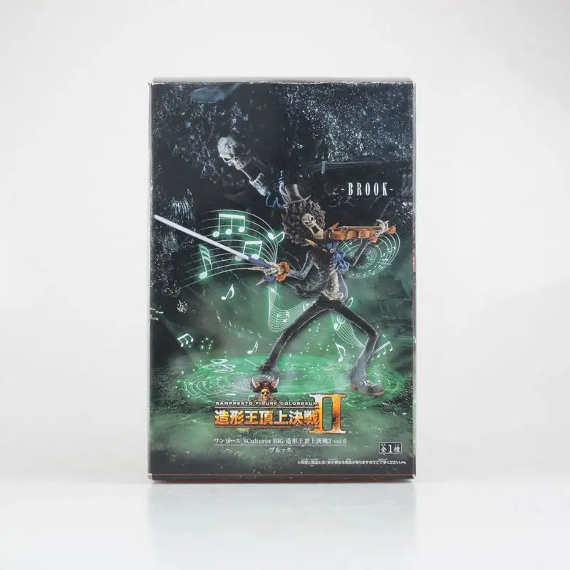 19 см одна деталь аниме Брук фигурка Кукла Коллекция фигурок из ПВХ новые игрушки