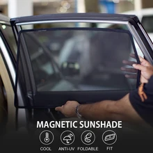 4 шт. магнитные автомобильные оконные солнцезащитные шторы