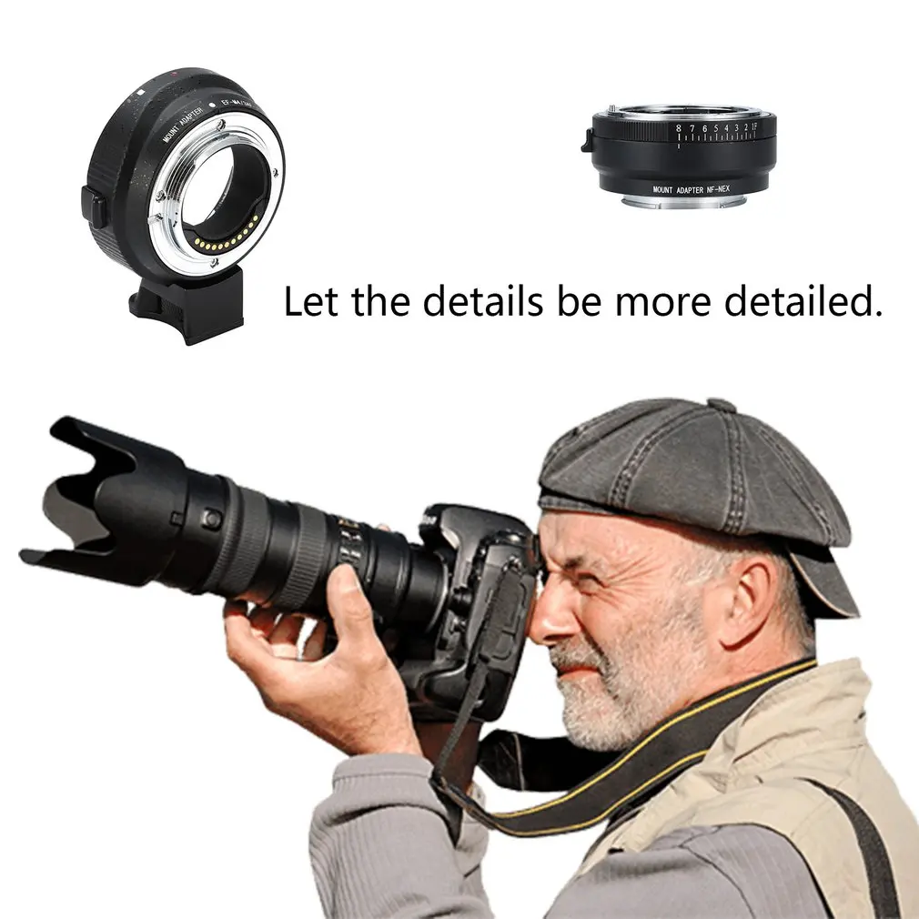 For Ef-M4/3 Lens Adapter Macro Reverse ring Manual Focus and Exposure Ring | Электроника