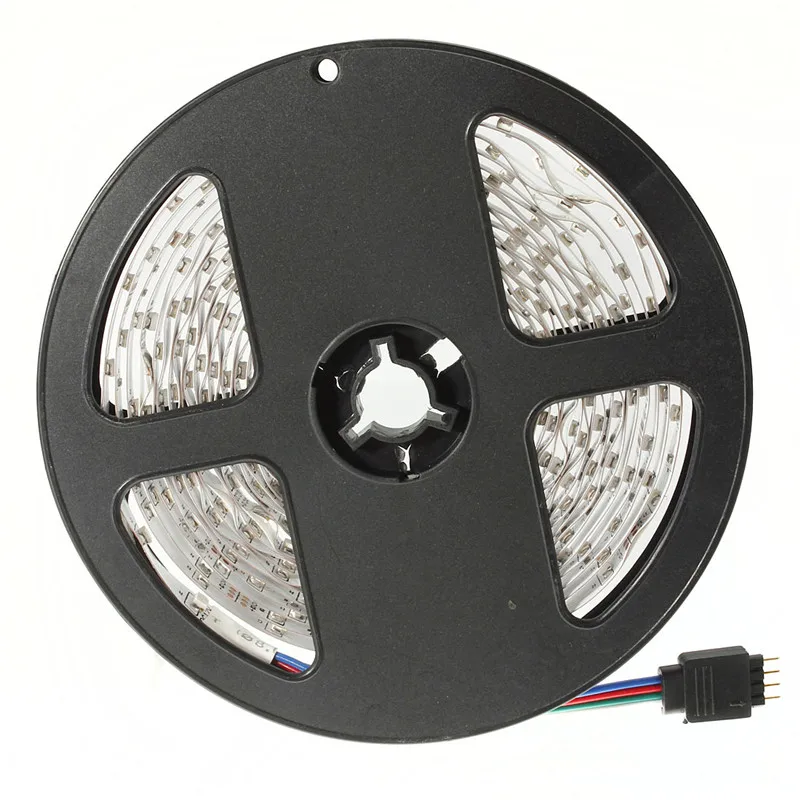 Smuxi гибкая светодиодная лента 5 м DC 12 В RGB светильник 3528SMD клейкая ТВ фоновый для
