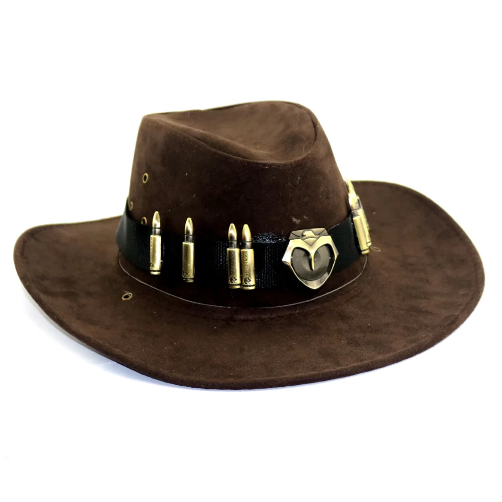 Креативная анимация Jesse Mccree Knight hat West Cowboy Bounty Hunters OW косплей реквизит декор|Игровые