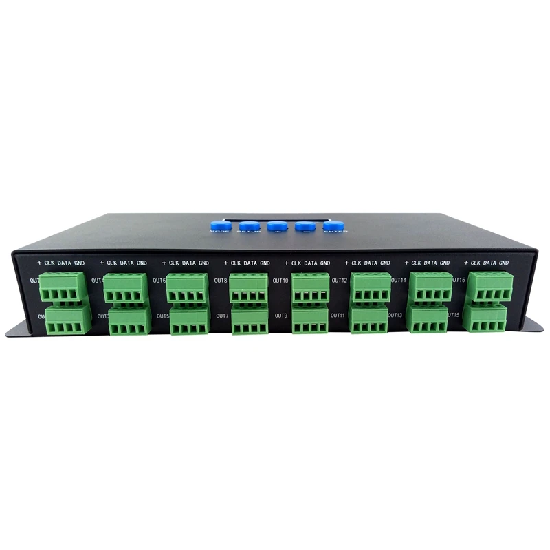 Горячая TTKK Bc-216 два порта 16 каналов Artnet для Spi/Dmx Ws2811 Ws2812B Sk6812 2801 8806 Led контроллер