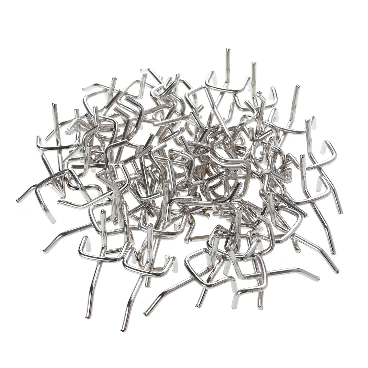 Пакет из 50 углеродистой стали Практичный Прочный Peg доска Pegboard Крючки гаражные