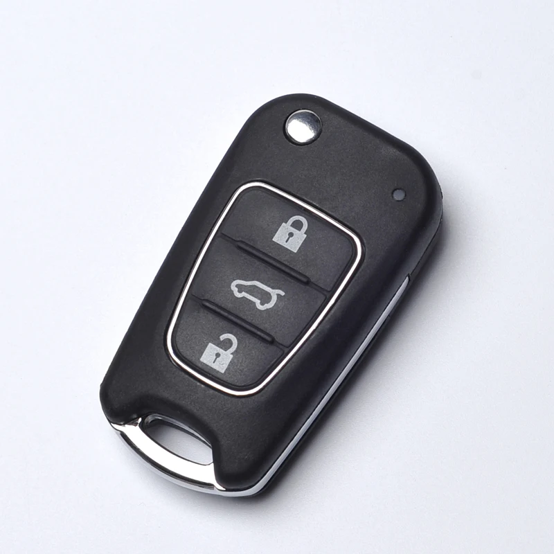 3 кнопки дистанционного откидного ключа для Kia Rio Sportage K2 K3 K5 Hyundai I30 IX35 Avante Verna авто