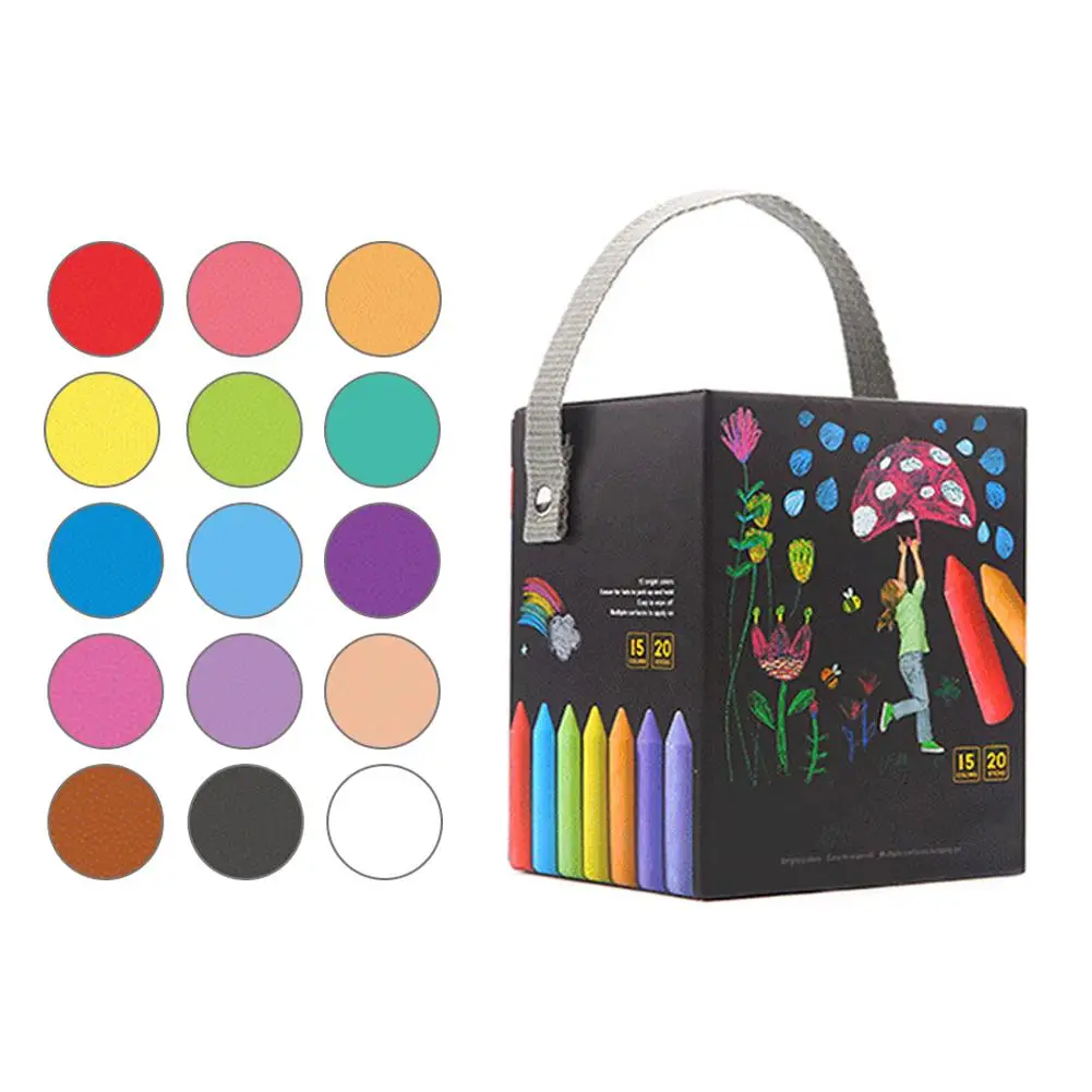 Нетоксичный цветной мел без пыли для детей класс живописи отличные искусства и