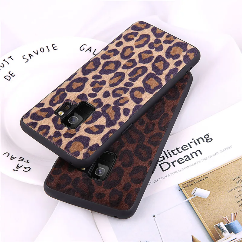 Lovebay For Samsung Galaxy Note 8 9 S8 S9 Plus Colorful 3D Leopard Print Pattern Shell Soft TPU Cell Phone Case Back Cover Cases |